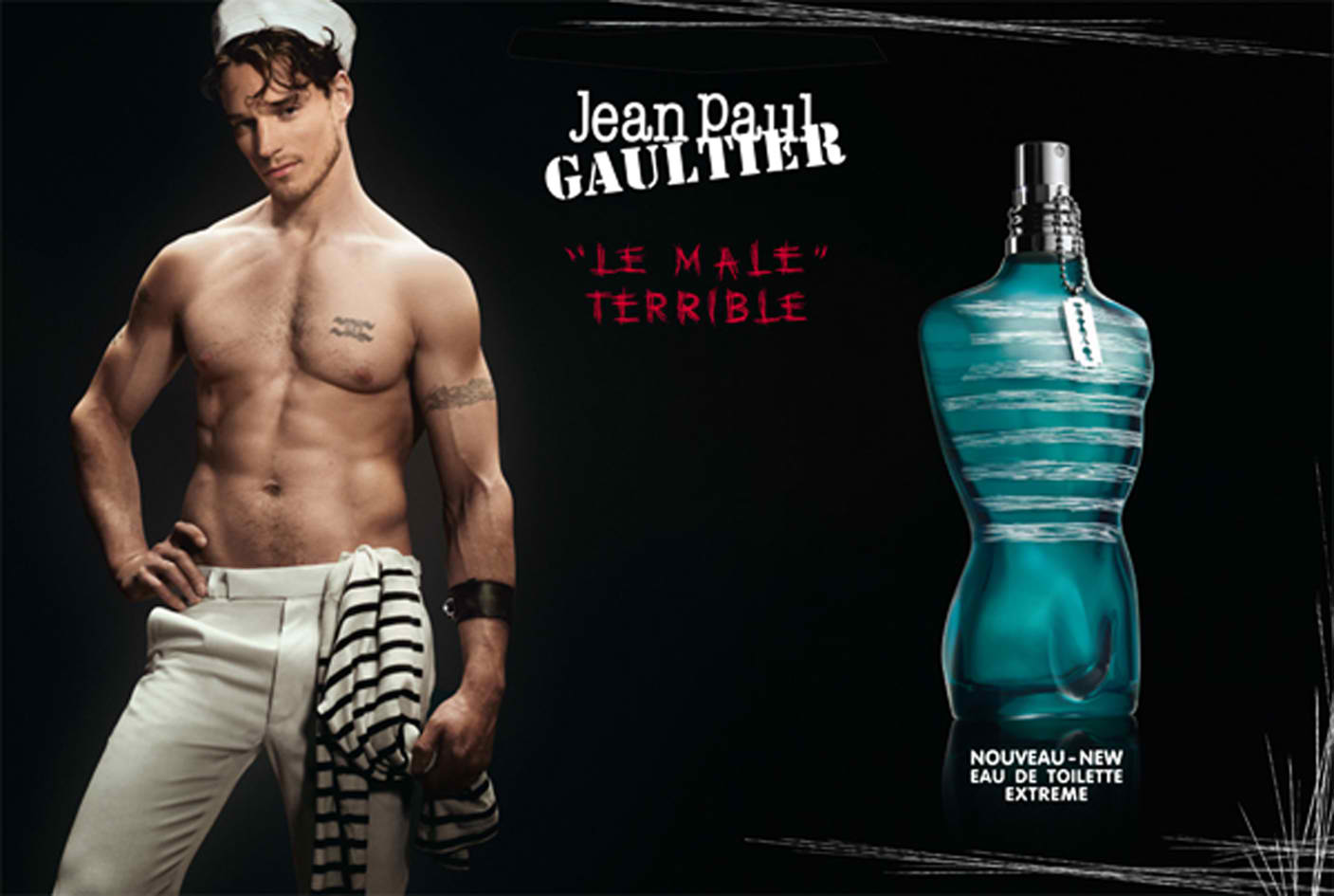 Jean Paul Gaultier Le Male Terrible Men's EDT Extreme Spray, 4.2 fl oz 