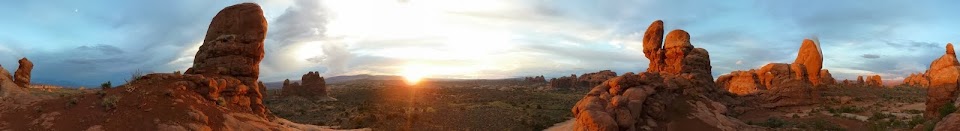 Arches Sunset