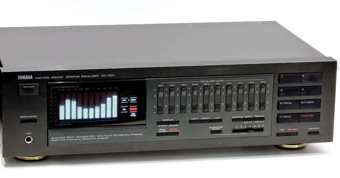 Yamaha EQ1100 Digital Graphic Equalizer AudioBaza