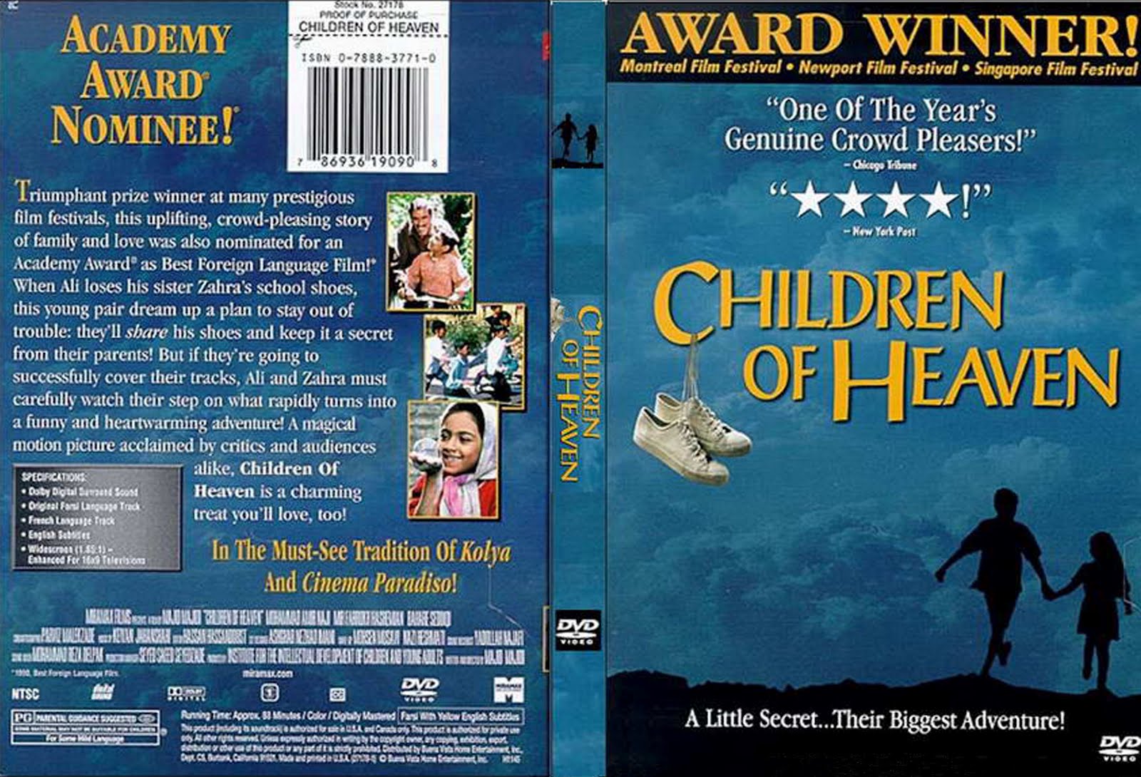 Children of Heaven Dvd Cover Children of Heaven Dvd Front Cover