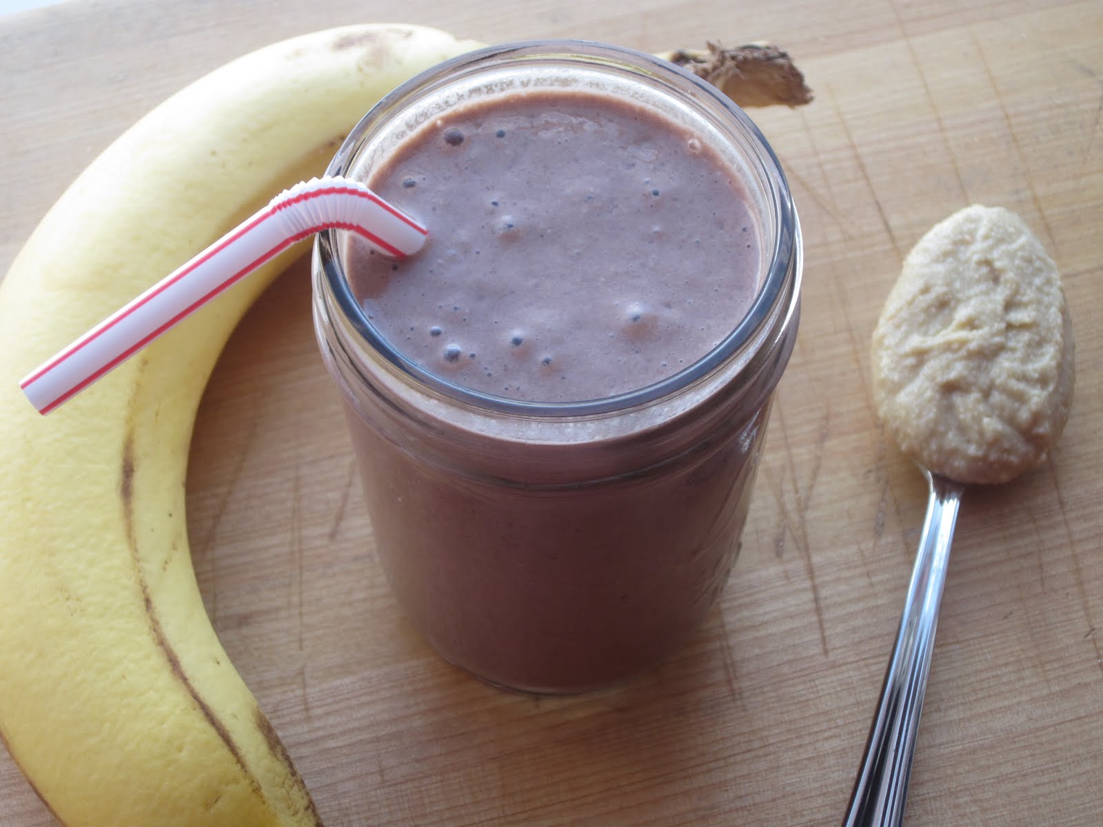 Sweet Luvin' In The Kitchen Peanut Butter Banana Oat Smoothie