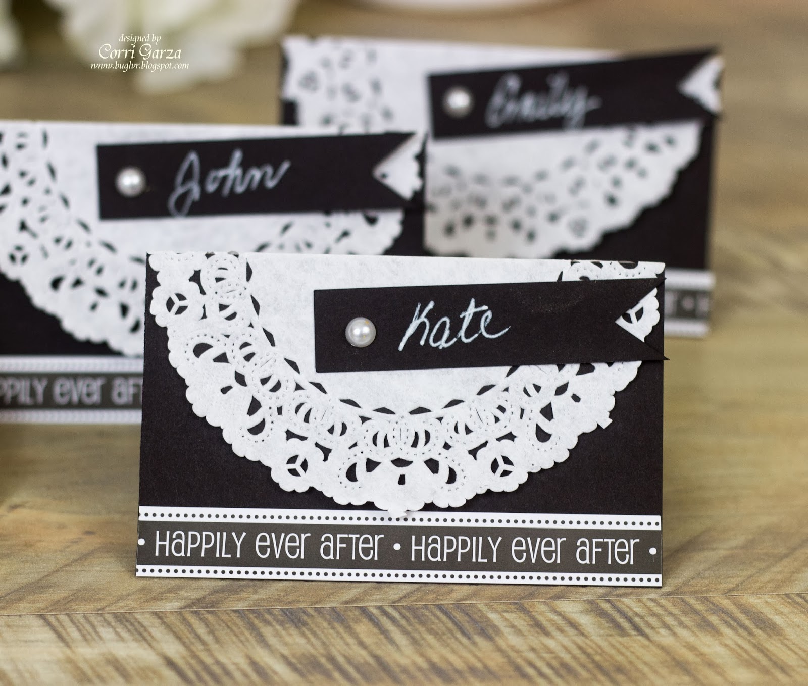 SRM Stickers Wedding Favors & Place Cards by Corri