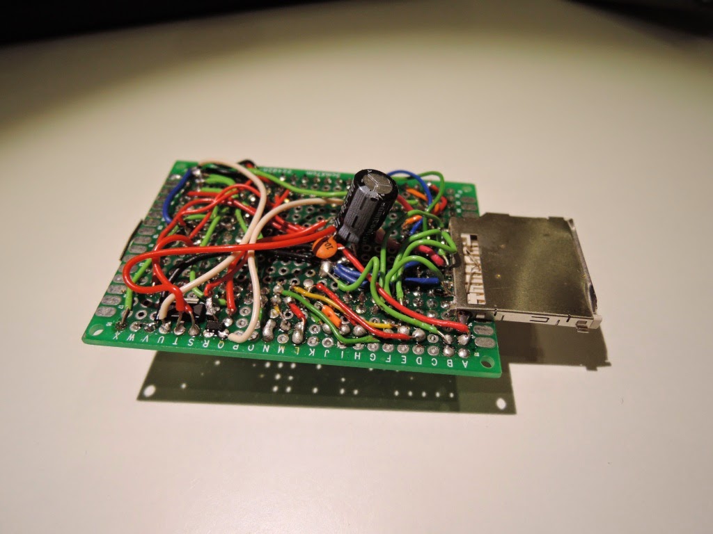 base48 Hackerspace Smoothie on a breadboard alternative