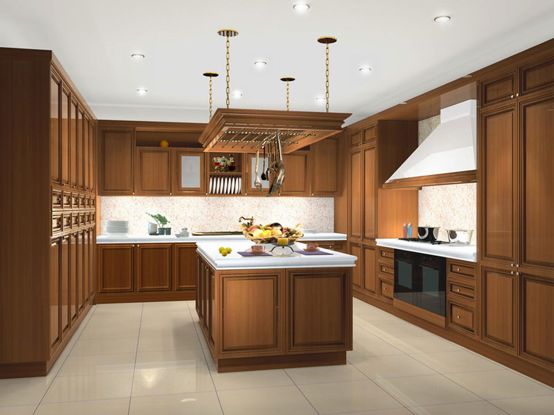 Wood Kitchen Cabinets