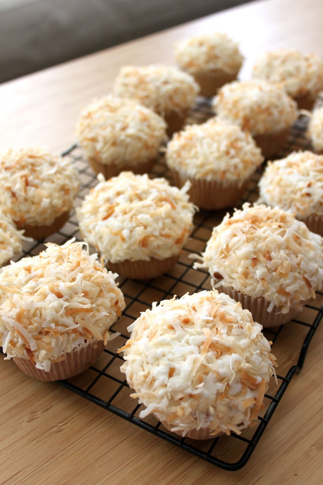 Baked Perfection Coconut Cupcakes with Coconut Frosting