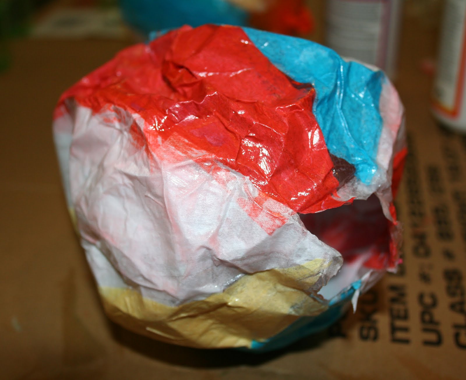 The Experimental Crafter ICC32 Beach Ball Summer Lanterns