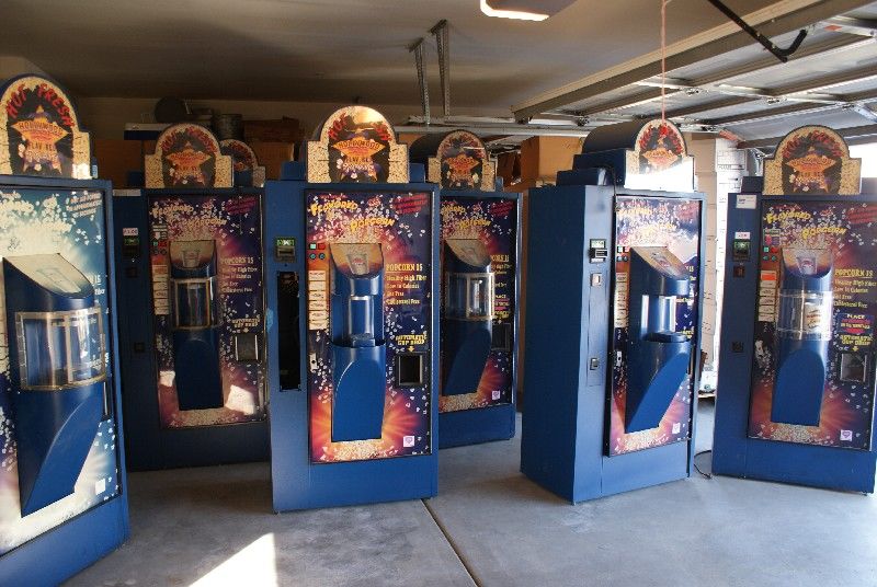 Hollywood Popcorn Vending Machines