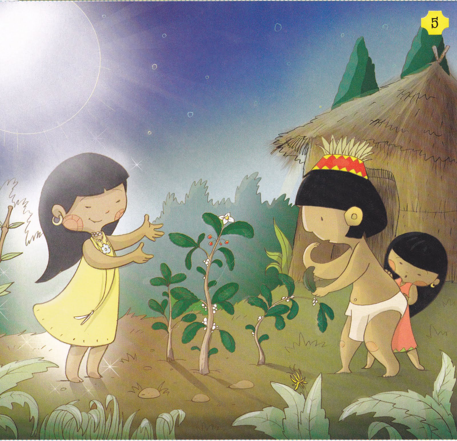 Guarani reko Leyenda de la yerba mate