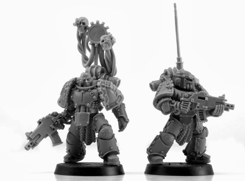Iron Hands Legion Squad and Space Marine Castellum Stronghold Faeit 212