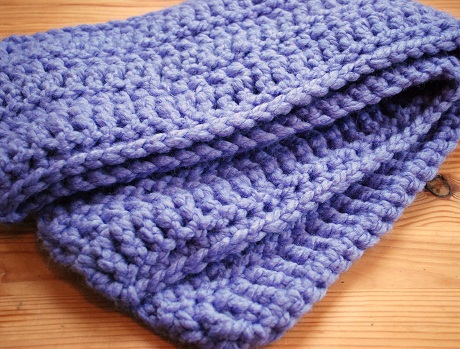 Simple Crochet Scarf