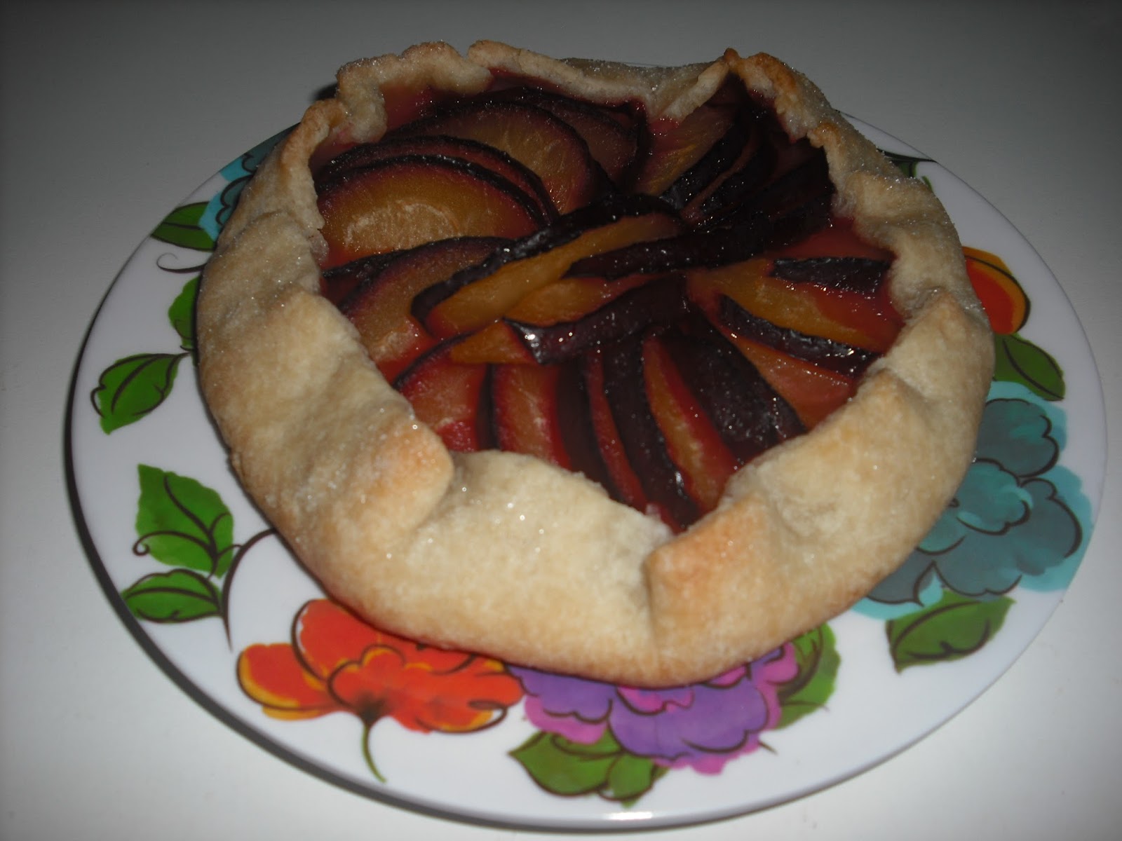 Recipe Marketing Oil Pastry With Plums