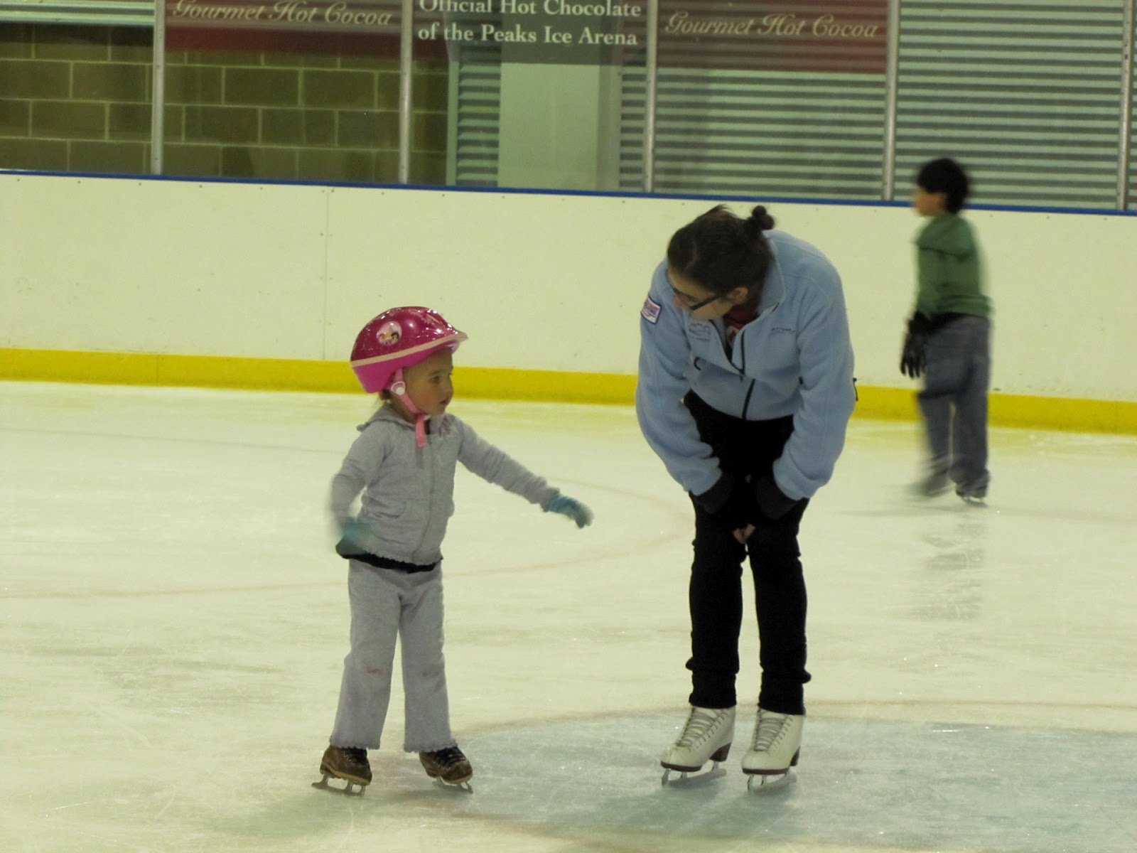 The Buell Family First Ice Skating Class