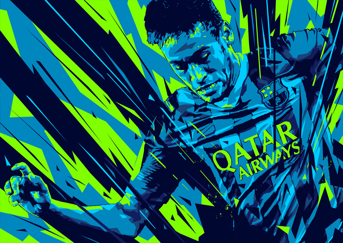 Intense Football Posters by Merged Visible (Gallery) FOOTY FAIR