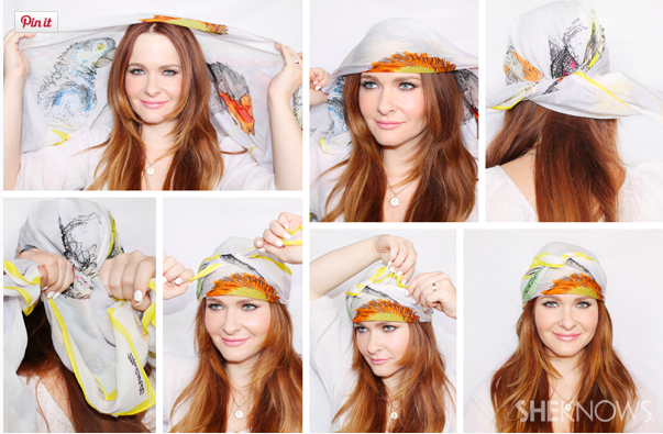 New In Styles How To Tie A Scarf In Your Hair In 10 Different Ways
