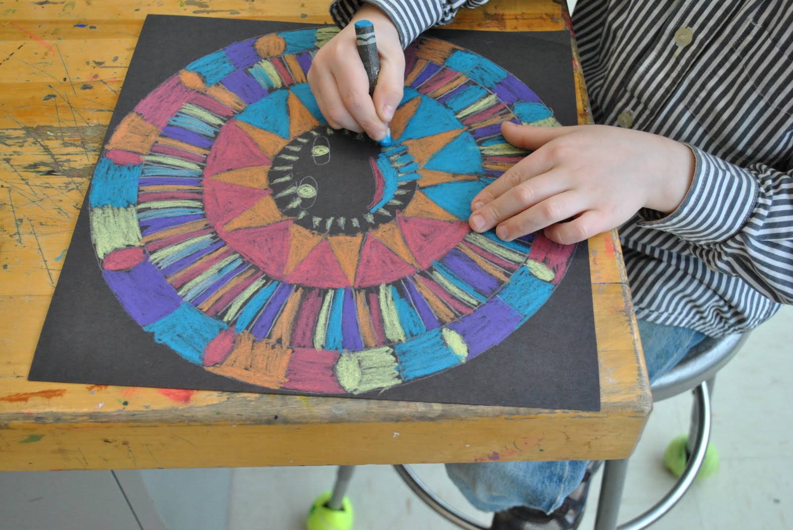 aztec suns... Art Projects from MN Art Gal