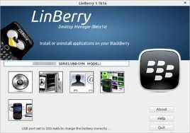 LinBerry Linux BlackBerry Desktop Manager