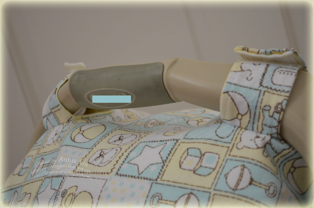 A Sewing Fool Infant Carrier Cover