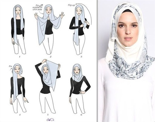 kreasi jilbab segi empat desain simple, elegan modis dan modern terbaru 2017/2018 kreasi jilbab segi empat desain simple, elegan modis dan modern terbaru 2017/2018