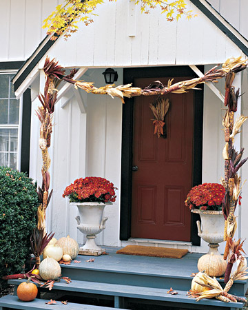Beautiful Fall Decor Ideas for Indoors and Out! | www.settingforfour.com