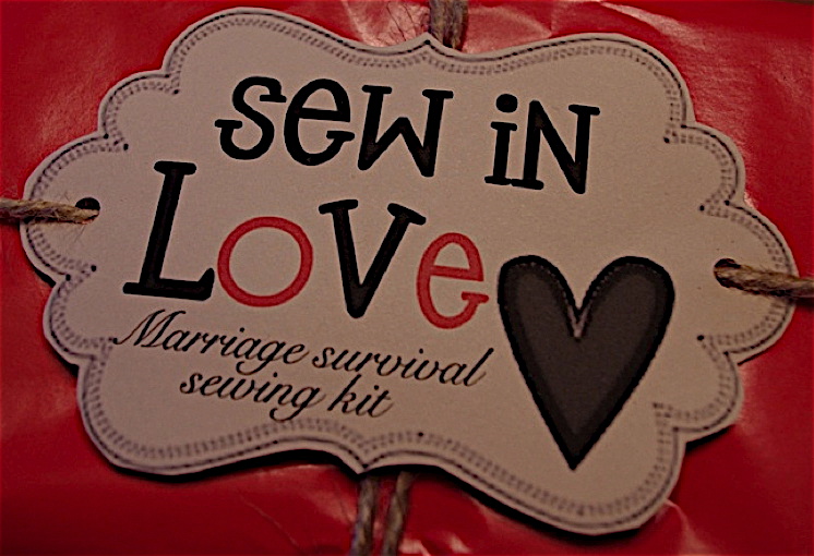 Creative Tryals: Sew in Love - Marriage Survival Sewing Kit