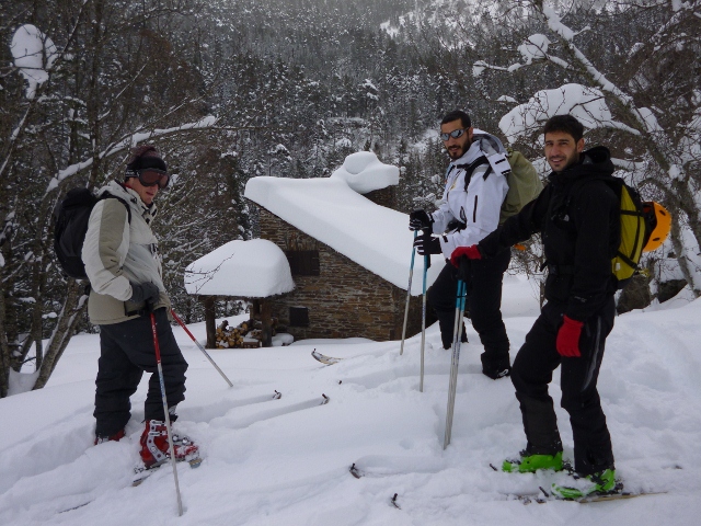 Curso esqui de montaña Pirineos:Valle de Aran