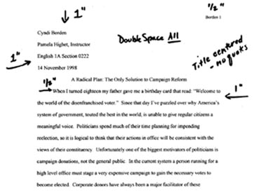 Purdue owl thesis format