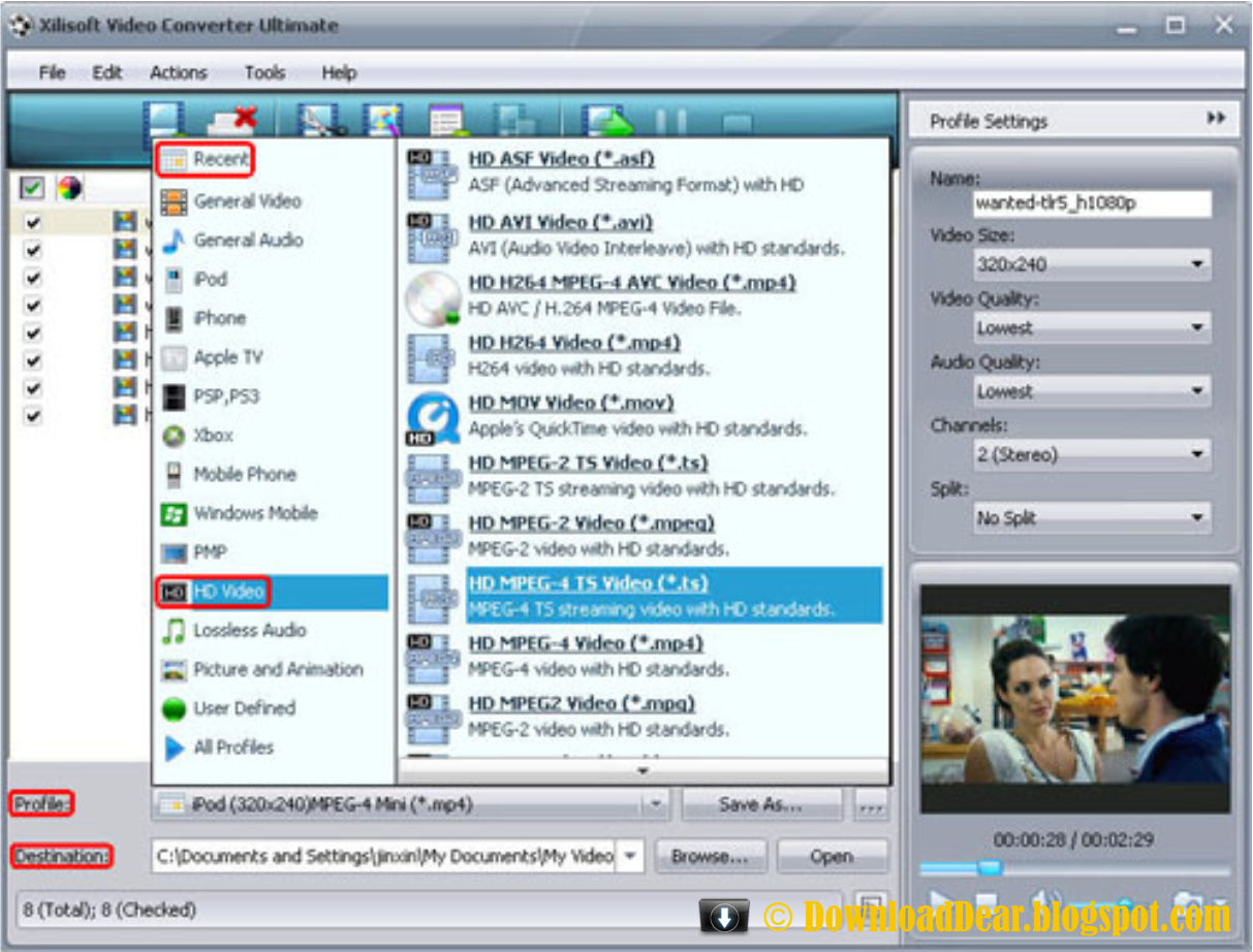 Xilisoft video converter ultimate 7 free download with serial