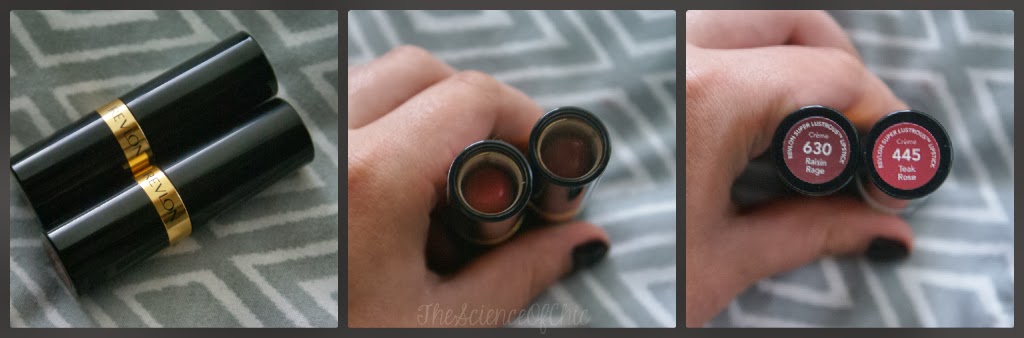The Science of Chic: Product Review: Revlon Super Lustrous Lipstick in Raisin  Rage and Teak Rose