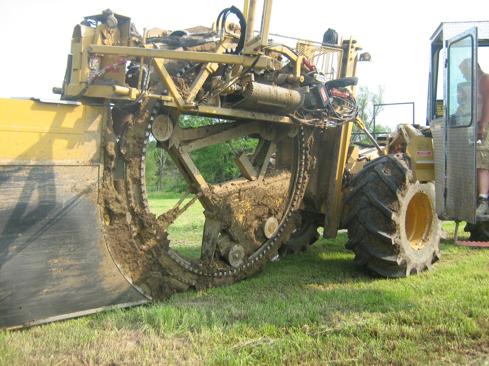 the farmers Farm Tiling