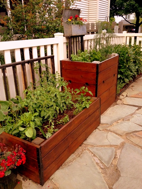 Project Reinvention: Raised Garden Beds from Rescued Wood