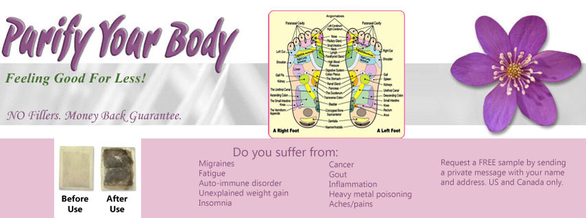Purify Your Body Detox Foot Pads