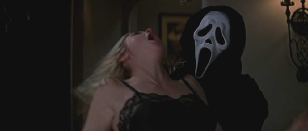 Scream to Scream, Scene by Scene: SCENE 1 of Scream 3 (0:00:00-0:08:20) .