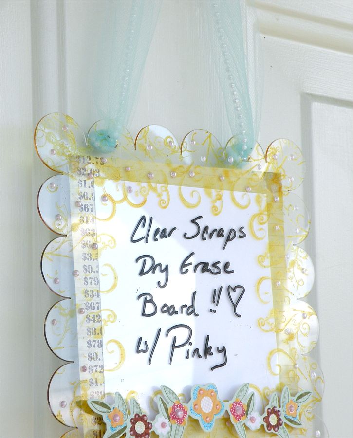 Much Ado About Nothing Hand Made Gifts *Dry Erase Board VIDEO tutorial!* & WINNER!