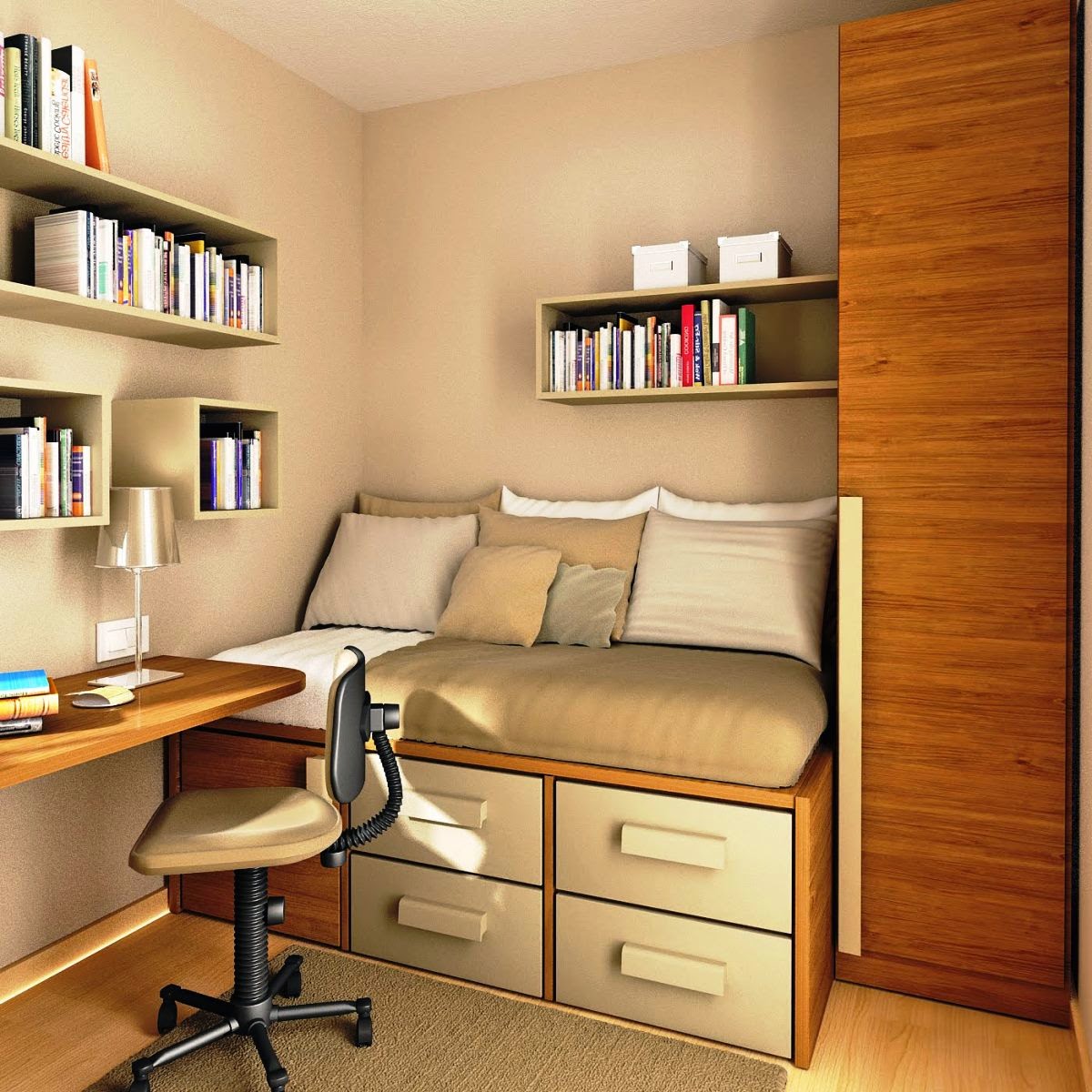 Modern Study Table Design For Bedroom for Streamer