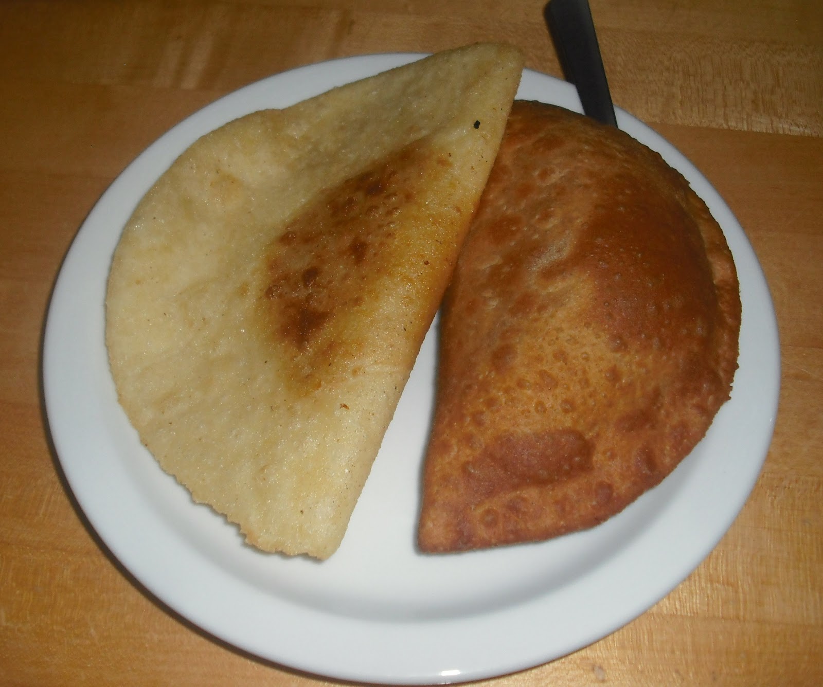 Ecuador behind the walls La Tortilla Meson tipico Empanadas