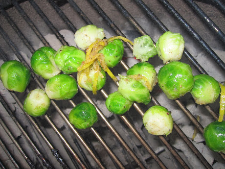 GRILLED BRUSSEL SPROUTS