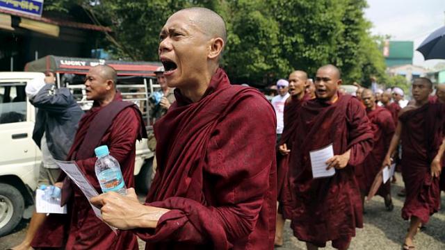 Myanmar Tangkap Dua Aktivis Budha Radikal yang Provokasi Ketegangan dengan Muslim