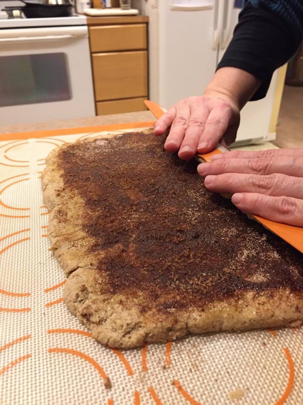 Oil Of Joy Cinnamon Rolls with Glaze! Egg free, Dairy Free, Wheat Free