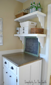 Tutorial on how to make a faux verdigris framed magnetic chalkboard and Instagram gallery.