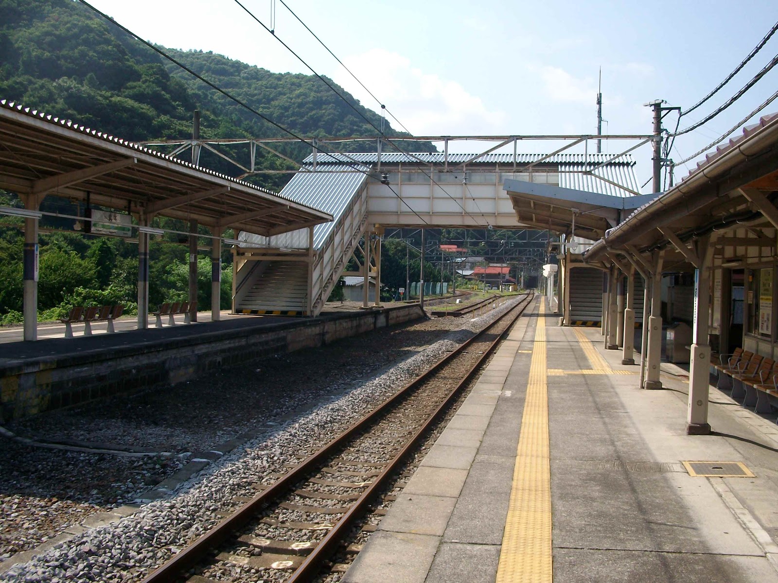 yamabikoのblogspot JR上越線 岩本駅