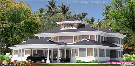 5000 sq.feet luxury villa