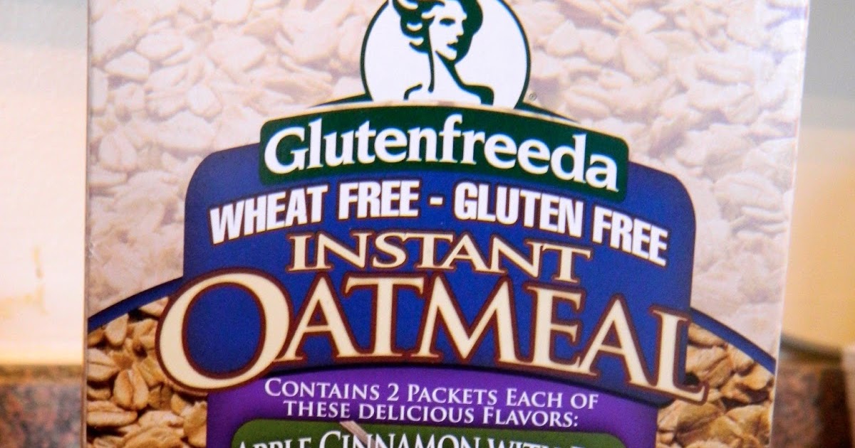 Gluten Free Reviews Review Glutenfreeda Instant Oatmeal