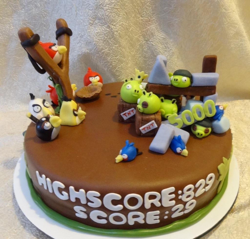 Many Means: ANGRY BIRDS BIRTHDAY CAKES : Do you wanna your ...