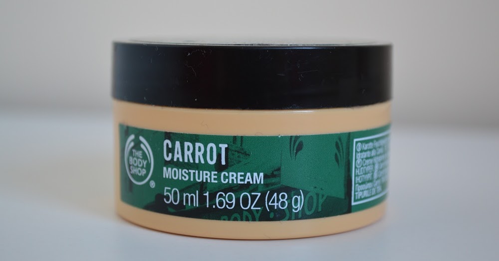 Buttons Apart the body shop carrot moisture cream