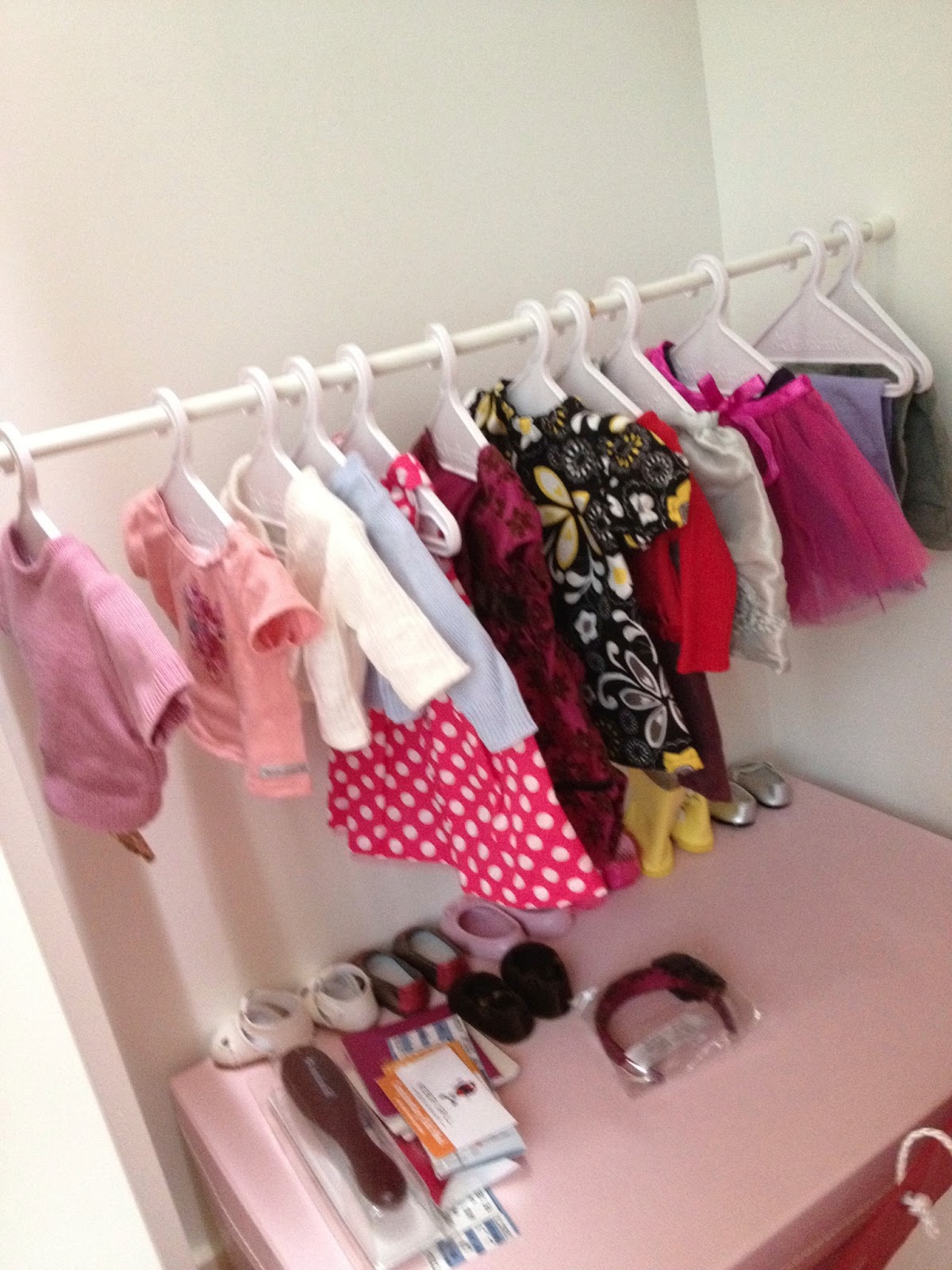Cora Anne Designs Doll Clothes Storage