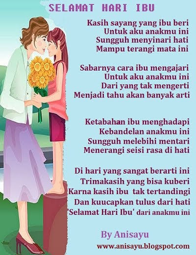 Puisi Cinta By Anisayu Selamat Hari Ibu