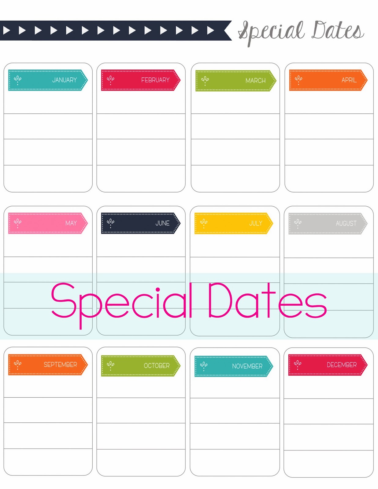 Mrs. Prince and Co. 2014 Calendars and NEW Printables