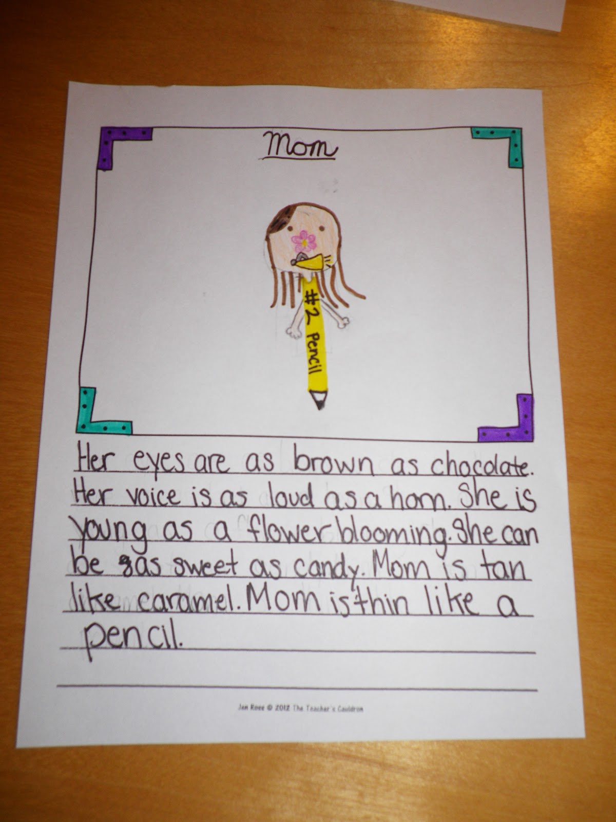 10 examples of simile picture