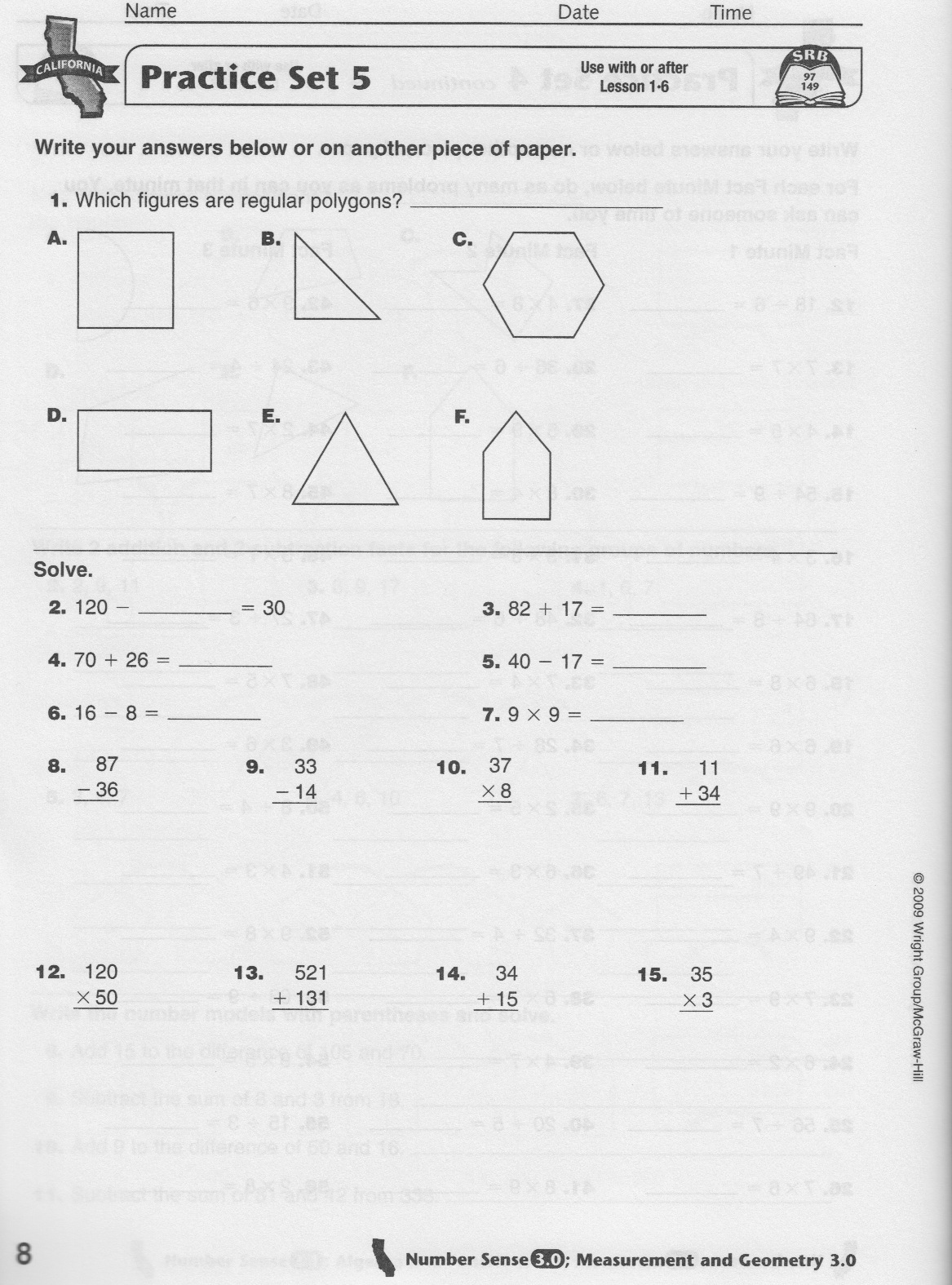 Math homework help worksheets