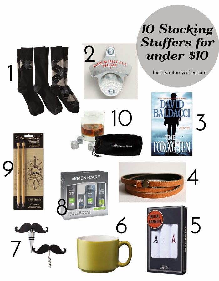 Men's Stocking Stuffers (under 10) & A Giveaway from